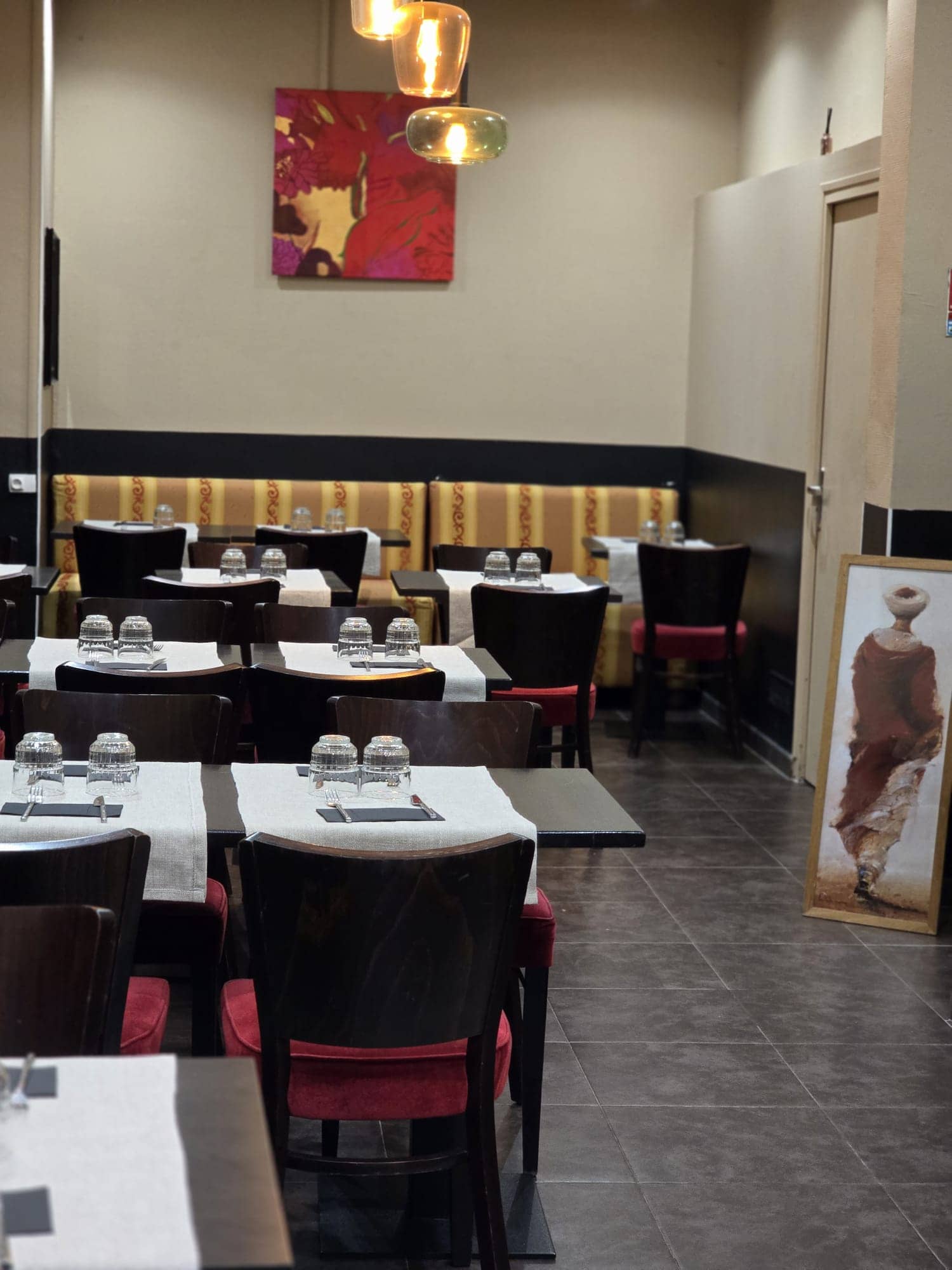 La salle du restaurant
